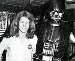 Picture of Willie B and Darth Vader
