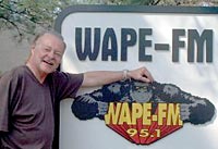 Hoyle Dempsey at WAPE-FM