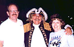 Joe Wicks, Paul Revere and Joe's wife Carolyn, 1998