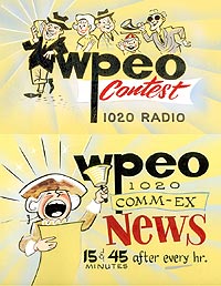 WPEO Contest, WPEO Comm-Ex News, 15 and 45 minutes after every hour