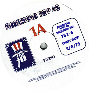 AMERICAN TOP 40 Record Label