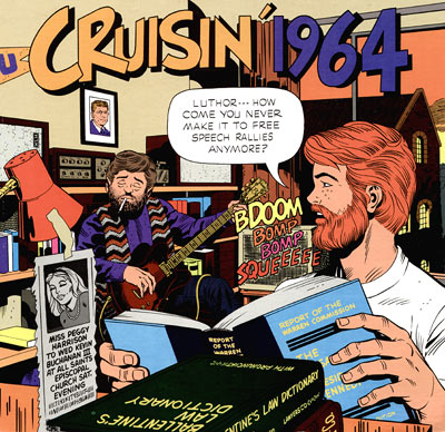 Front cover of CRUISIN' 1964 LP