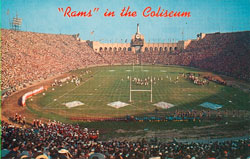 Rams in the Coliseum