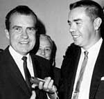 Richard Nixon and Rod Williams